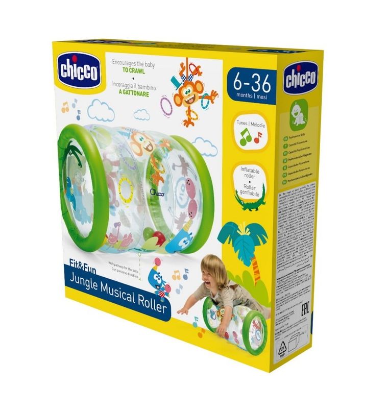Chicco, Fit&Fun, Muzyczny Roller, dżungla