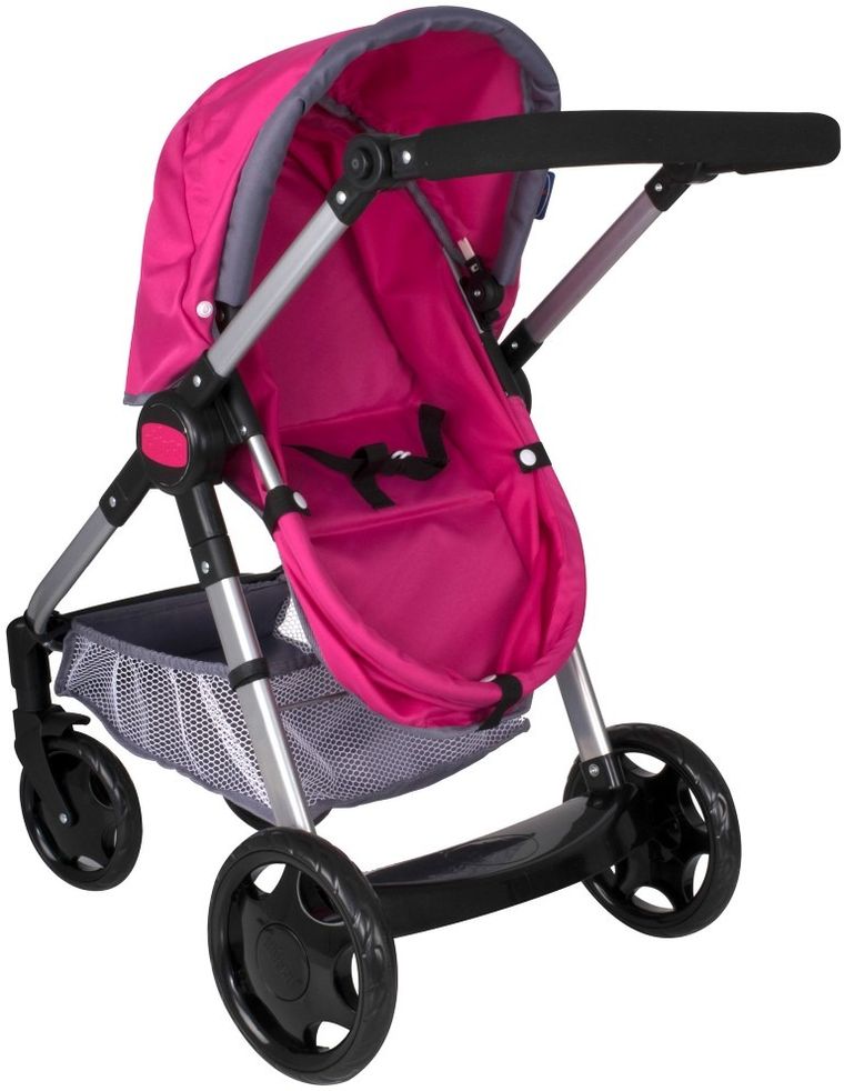 Chicco, wózek dla lalek 11w1, różowy