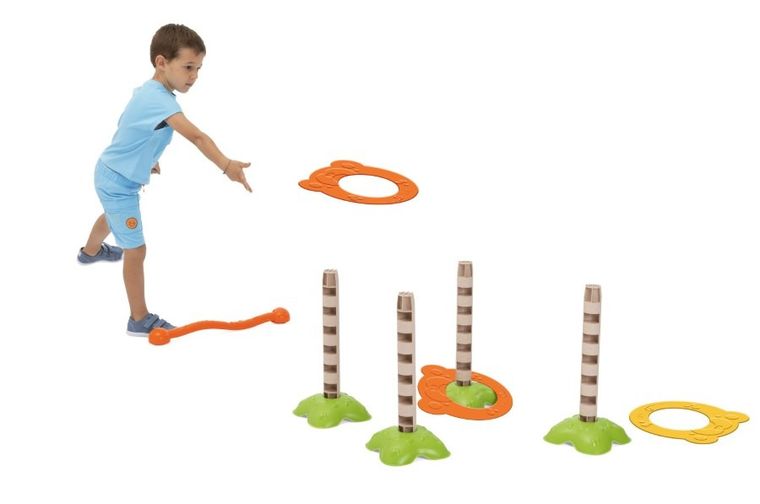 Chicco, zestaw gimnastyczny, 18 elementów