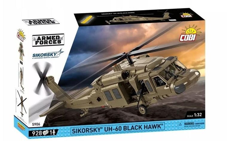 Cobi, Armed Forces, Helikopter Sikorsky UH-60 BH, klocki konstrukcyjne, 905 elementów