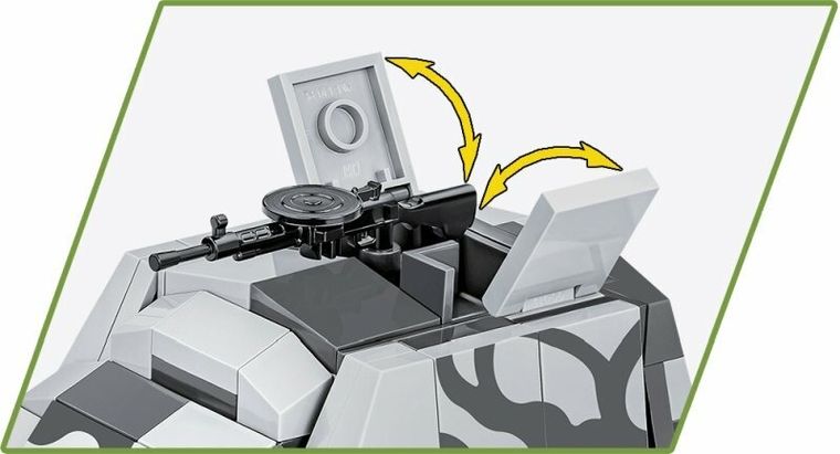 Cobi, Historical Collection WWII, Powstanie Warszawskie 1944 Kubuś, 1:35, klocki, 302 elementy