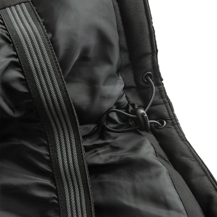 Cool Club, Wodoszczelna kurtka narciarska chłopięca z kapturem, ocieplana, czarno-biała