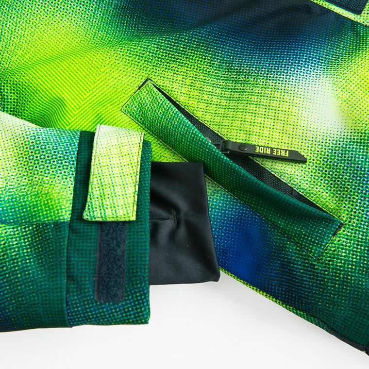 Cool Club, Wodoszczelna kurtka narciarska chłopięca z kapturem, ocieplana, zielona