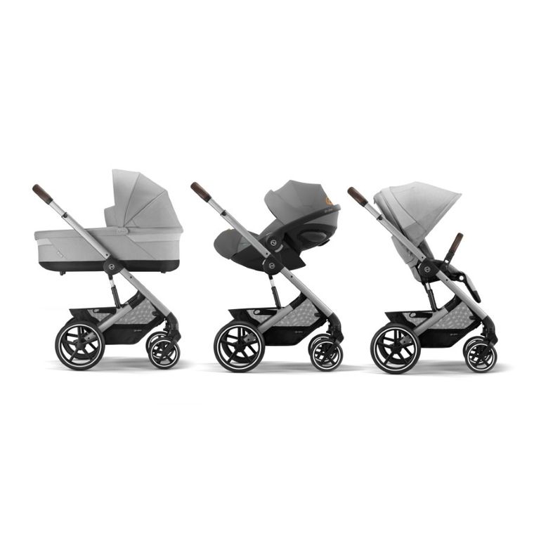 Cybex, Balios S Lux, wózek spacerowy, Stone Grey
