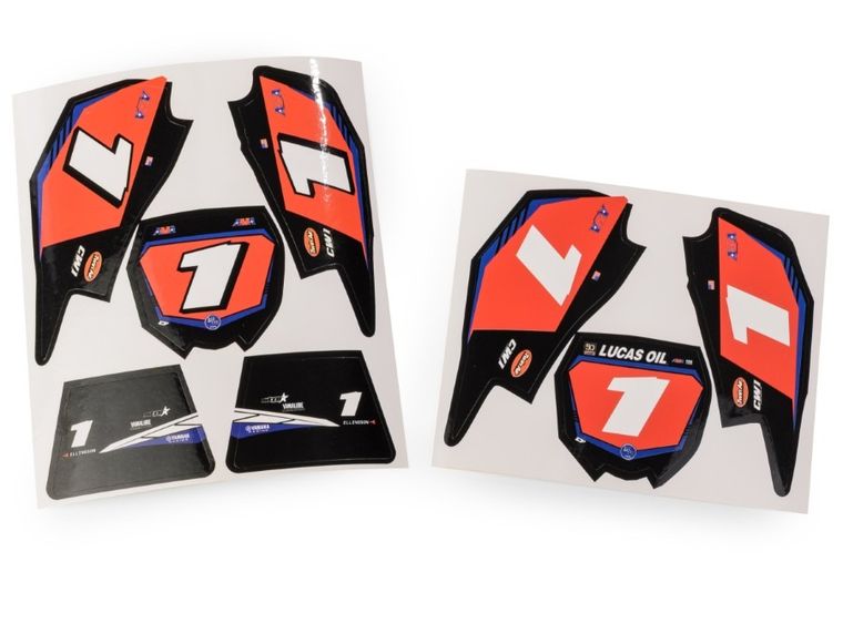 Daffi, Yamaha YZ450F Star Racing Team Bike 2022 Rider: Eli Tomac No.3, motocykl, model metalowy, 1:6