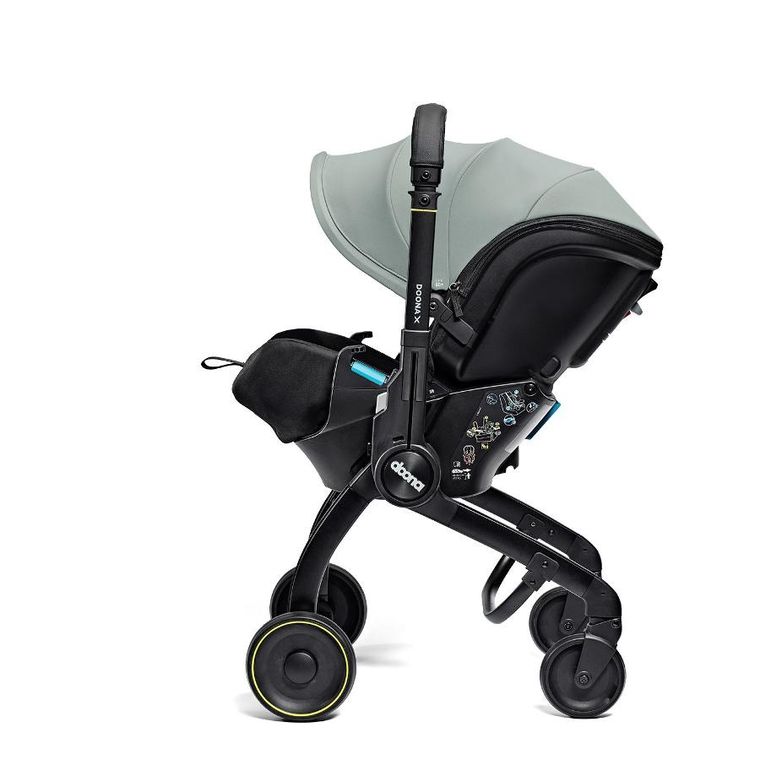 Doona, Doona X, mobilny fotelik samochodowy, dusty sage, 40-85 cm