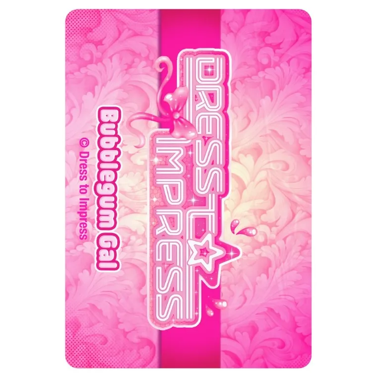 Dress To Impress, Roblox, Bubblegum Gal, lalka z kodem do gry