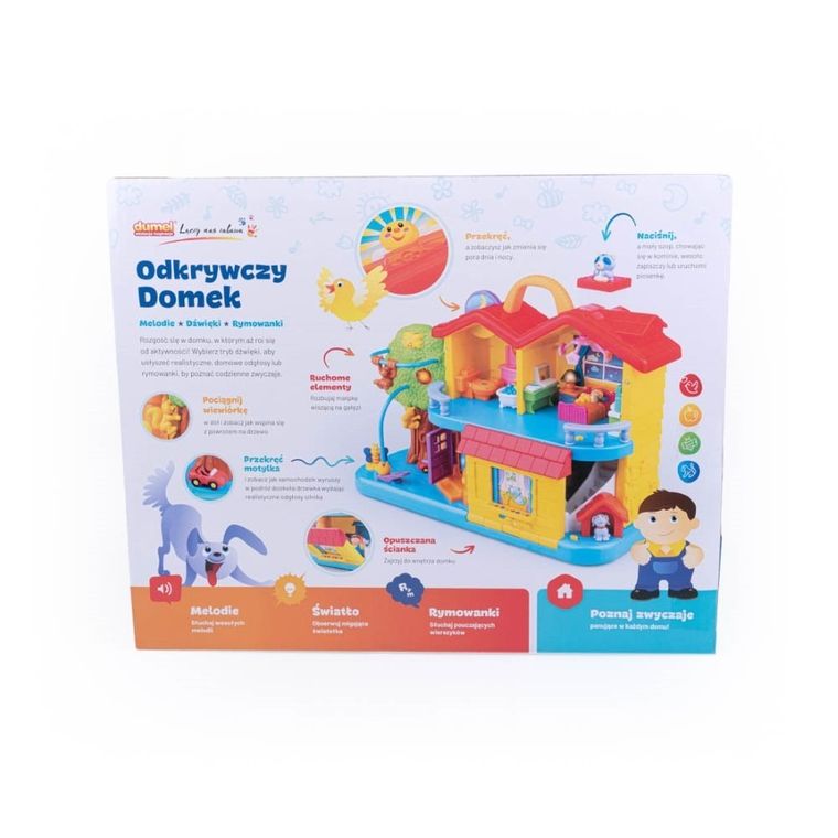 Dumel Discovery, Odkrywczy domek, zabawka interaktywna