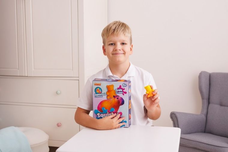 Dumel, Squishy, Kapibara, zestaw kreatywny