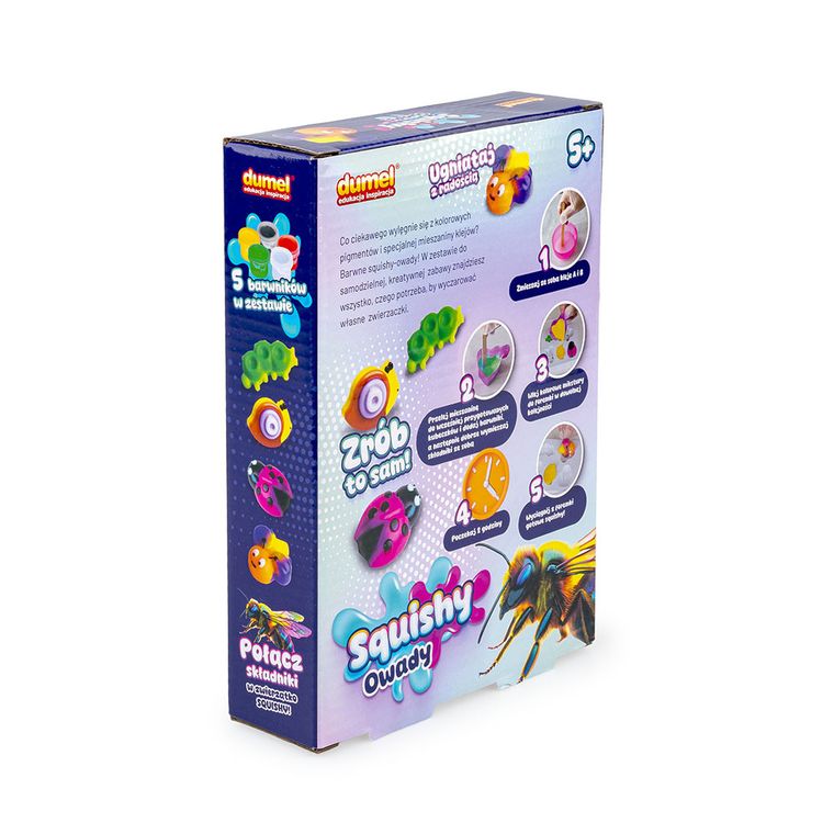 Dumel, Squishy, Owady, zestaw kreatywny