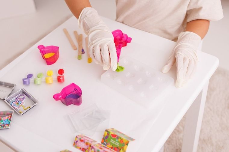 Dumel, Squishy, Zestaw owoców, zestaw kreatywny