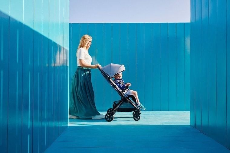 Easywalker, Jackey, kompaktowy wózek spacerowy, Forest Green