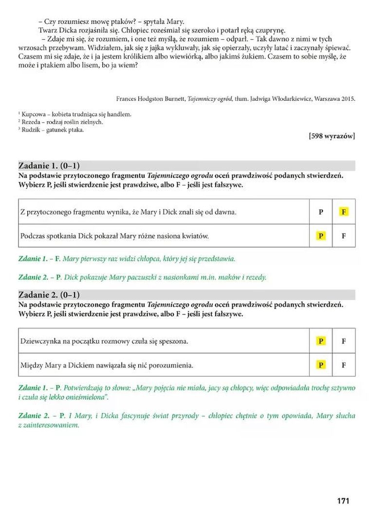 Egzamin ósmoklasisty. Język polski. Arkusze egzaminacyjne