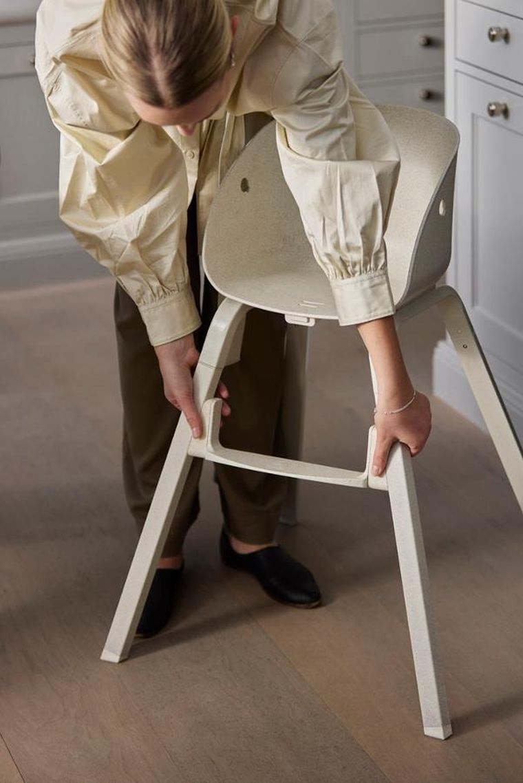 Elodie Details, Grace, krzesełko do karmienia, vanilla white