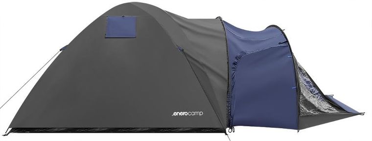 Enero Camp, Cool, namiot 4-osobowy, czarno-niebieski