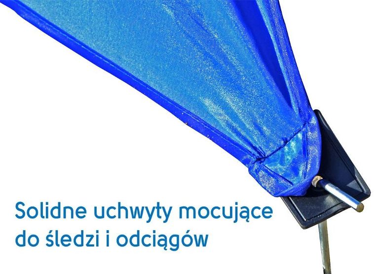 Enero Camp, parasol, parawan plażowy 2w1, 190 cm
