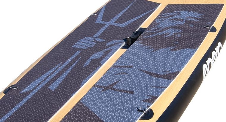 Enero, deska SUP dmuchana, neptun wooden set, 145 kg, 320-76-15 cm