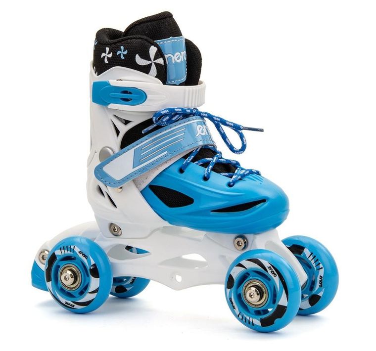 Enero, łyżworolki, wrotki, łyżwy, 4w1, rozmiar 26-29, niebieskie