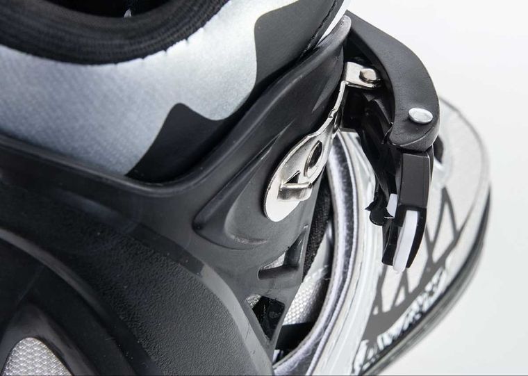 Enero Pro, łyżworolki, 4w1, LED, szare, rozmiar 34-37