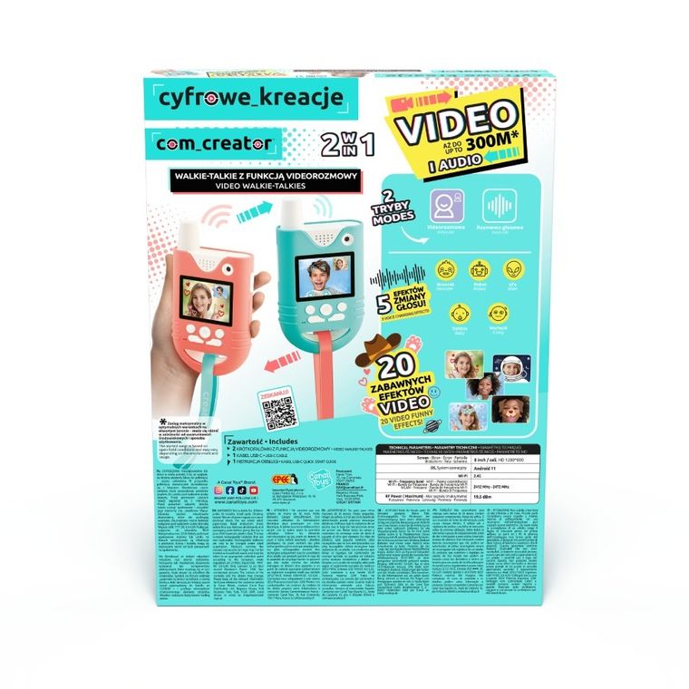 Epee, Cyfrowe Kreacje, video walkie-talkie, 300m