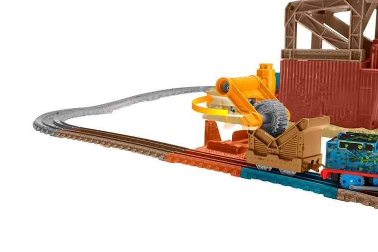 Fisher-Price, Tomek i Przyjaciele, Ucieczka ze złomowiska, zestaw z lokomotywką