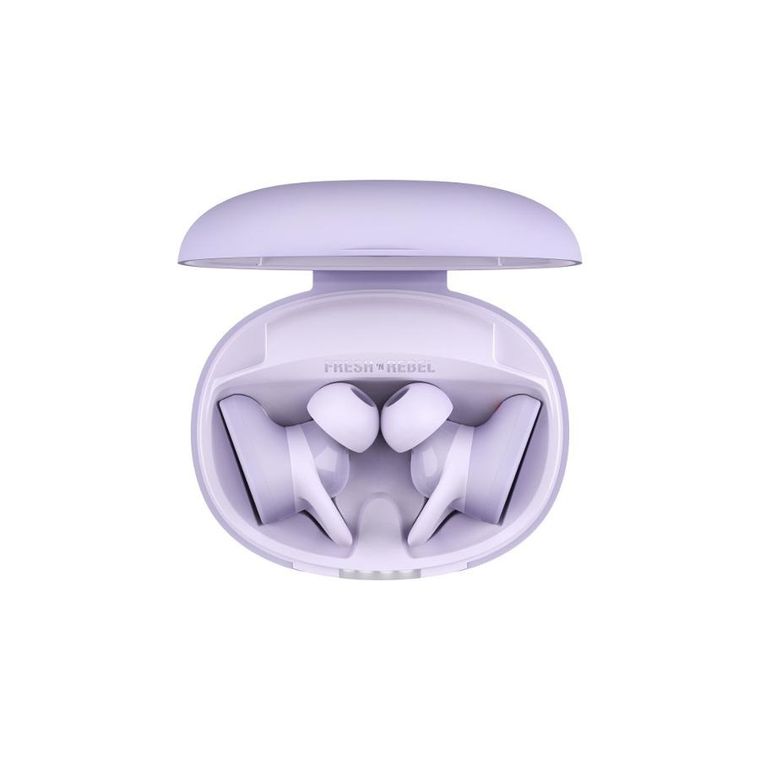 Fresh 'n Rebel, słuchawki bezprzewodowe, Twins rush z anc sportowe dokanałowe, dreamy lilac