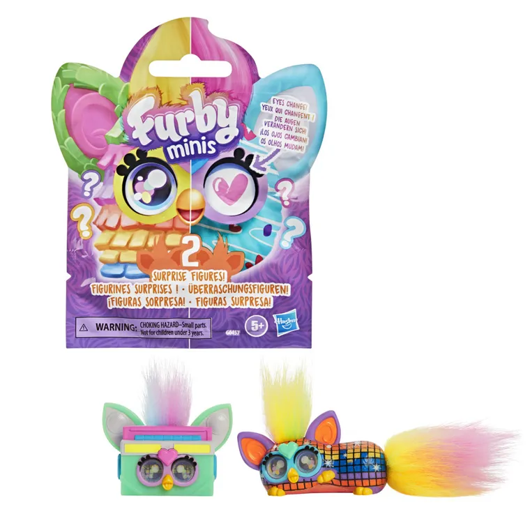 Furby Mini, 2-pak figurek, torebka niespodzianka, 1 szt.