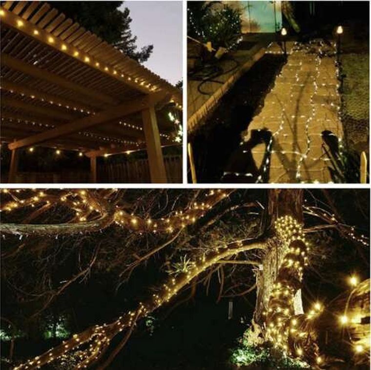 Gardlov, girlanda solarna, 15 m, IP44, 24007