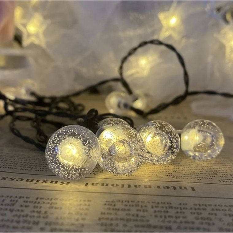 Gardlov, girlanda solarna, 7 m