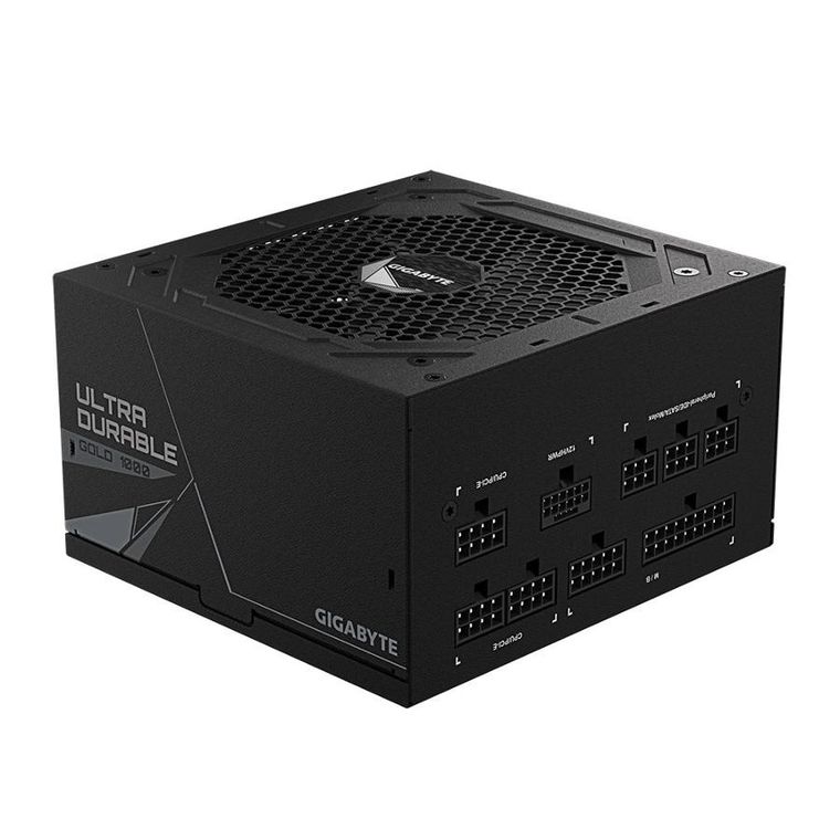 Gigabyte, zasilacz modularny, UD1000GM PG5 V2, 1000W, 8 US GOLD ATX