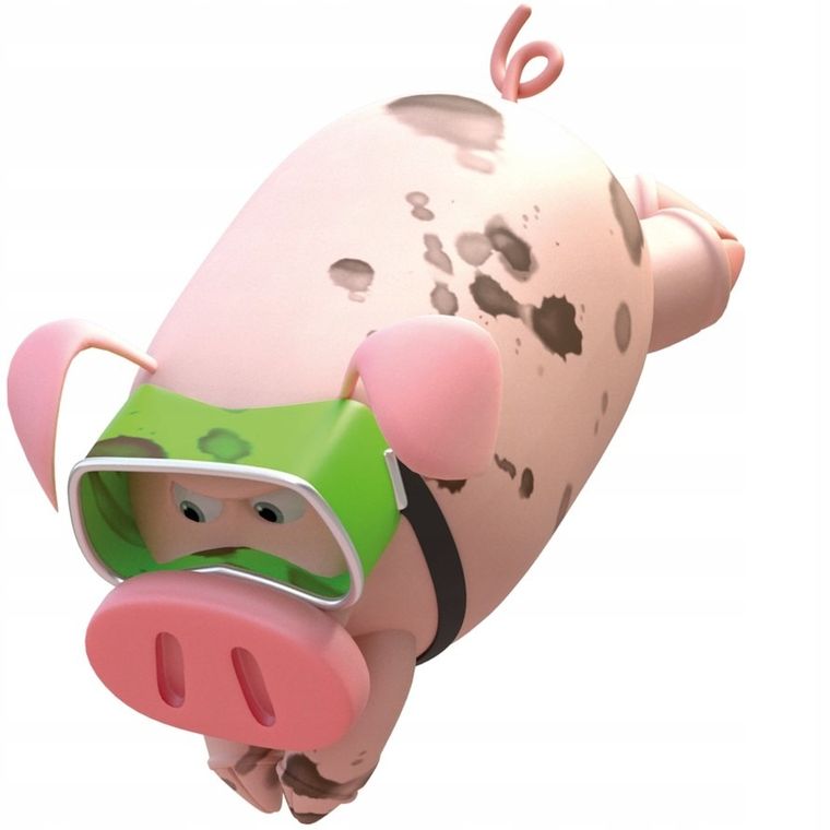 Goliath, Świnie na Trampolinie, gra zręcznościowa