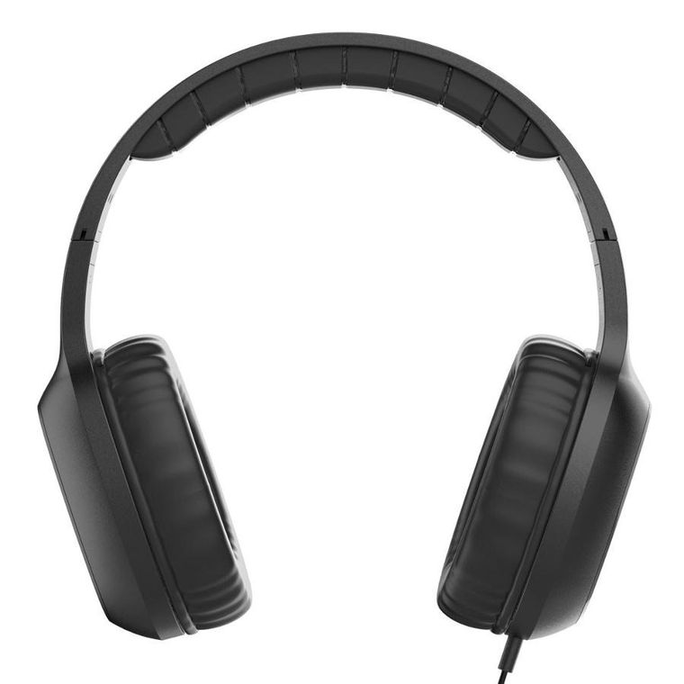 Hama, Fun C, słuchawki przewodowe, nauszne, z mikrofonem, USB‑C, czarne