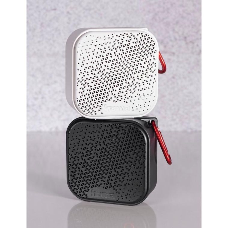 Hama, głośnik mobilny bluetooth, pocket 30, biały