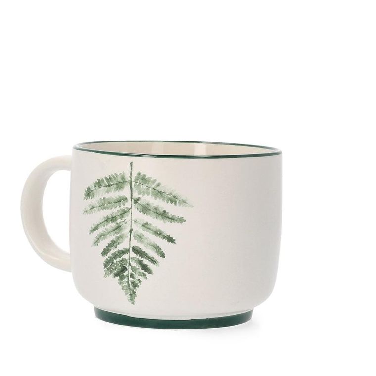 Homla, Blyde, kubek, z liściem paproci, 350 ml