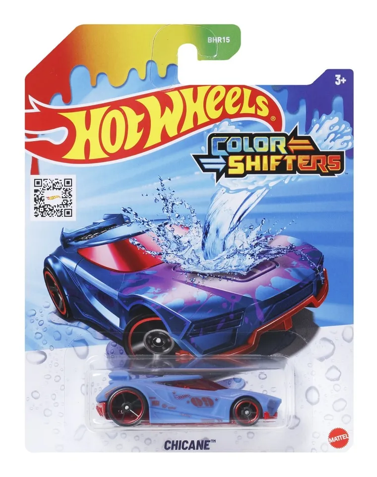 Hot Wheels, samochodzik Color Shifters zmieniający kolor, 1 szt.