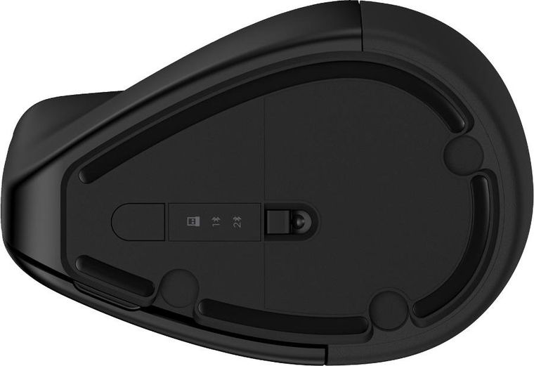 HP, 920 ergonomic vertical mouse, mysz bezprzewodowa, czarna