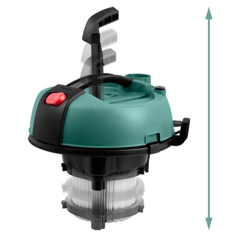 Humberg, odkurzacz przemysłowy, 20 L, 1200W, HM-400