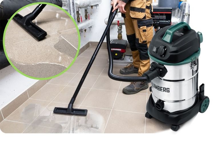 Humberg, odkurzacz przemysłowy, 30 L, 1600W, HM-402