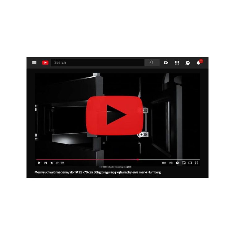 Humberg, uchwyt do telewizora, 25-70 cali, 50 kg