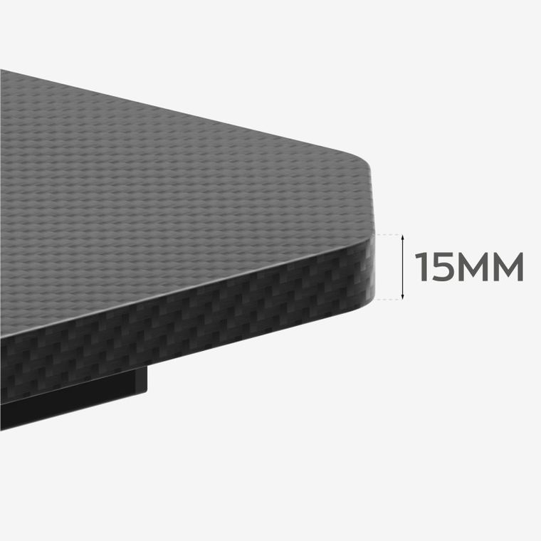 Huzaro, Hero 7.3 Black, biurko gamingowe z regulacją wysokości