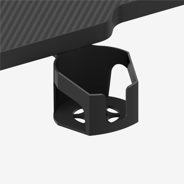 Huzaro, Hero 8.7, biurko gamingowe z regulacją wysokości, RGB, Black, 140 cm