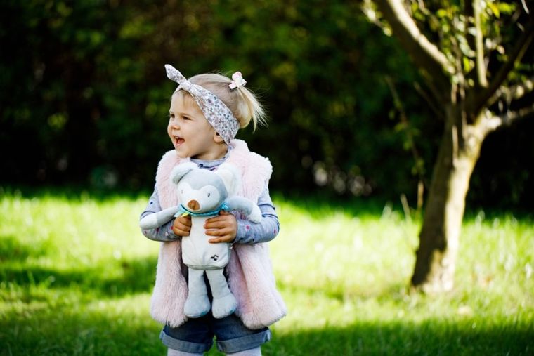 InnoGIO, GIOfriends, Mateo, szumiąca przytulanka z pozytywką i lampką nocną