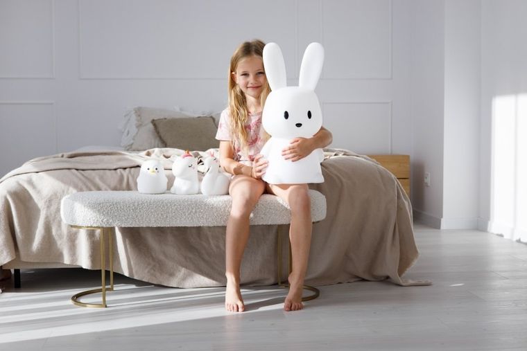 InnoGIO, GIOpenguin, silikonowa lampka nocna, Pingwin