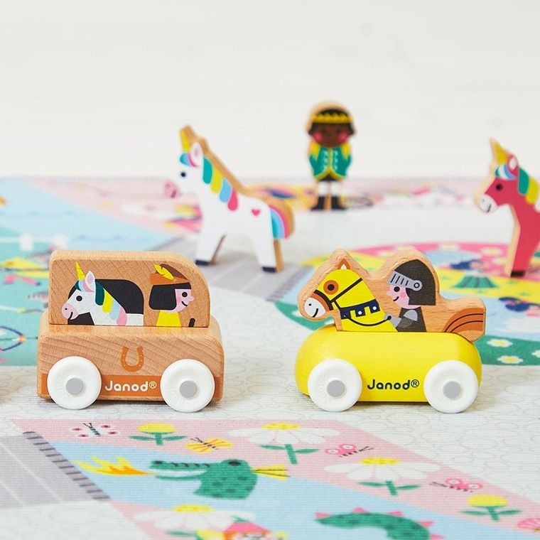 Janod, Cross Roads, Zaczarowane królestwo, mata do zabawy z drogą