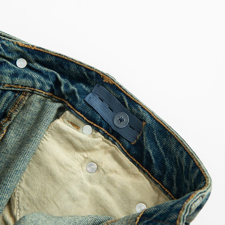 Jeansy wide leg unisex z odpinanymi nogawkami NOWEAR