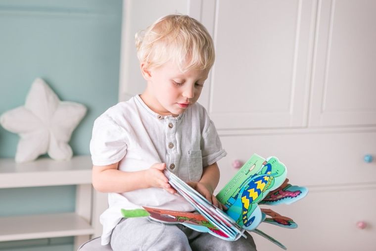 JollyBaby, Świat dinozaurów, pierwsza książeczka