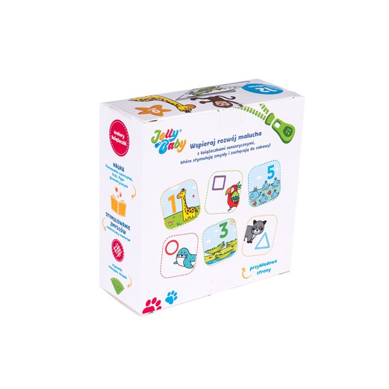 JollyBaby, Zwierzęta, książeczka z gryzakiem