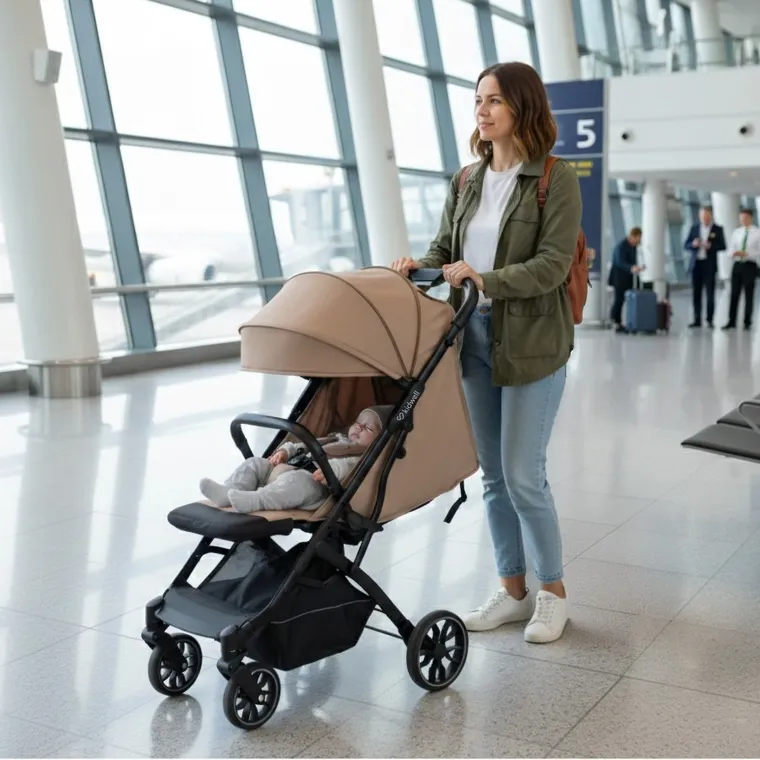 Kidwell, Colmer up, wózek spacerowy, Almond Beige