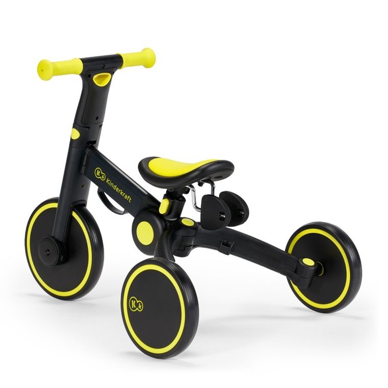 Kinderkraft, 4Trike, rowerek trójkołowy, Black Volt