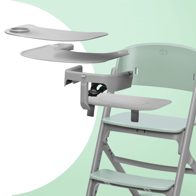 Kinderkraft, Livy, krzesełko do karmienia, Aster Pink